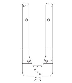 Vacuum Suction & Friction Pad Fork