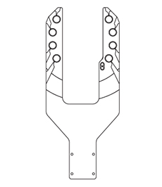 Contact Bernoulli Y-shaped