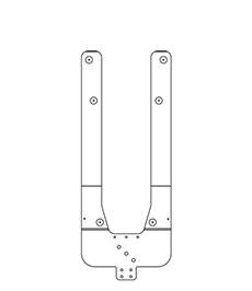 Frame Vacuum Suction Fork