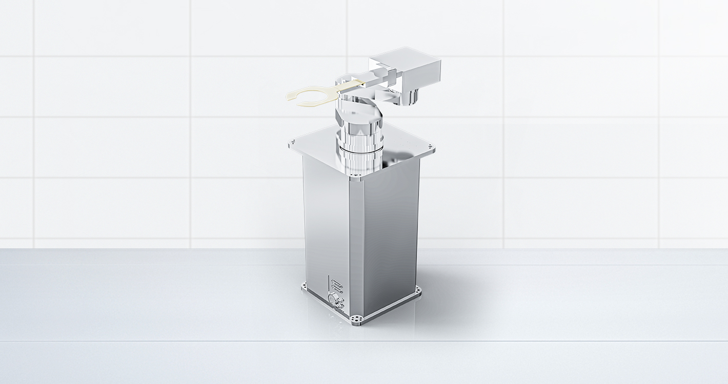 4-AXIS CONTACT BERNOULLI SINGLE ARM FLIP ROBOT